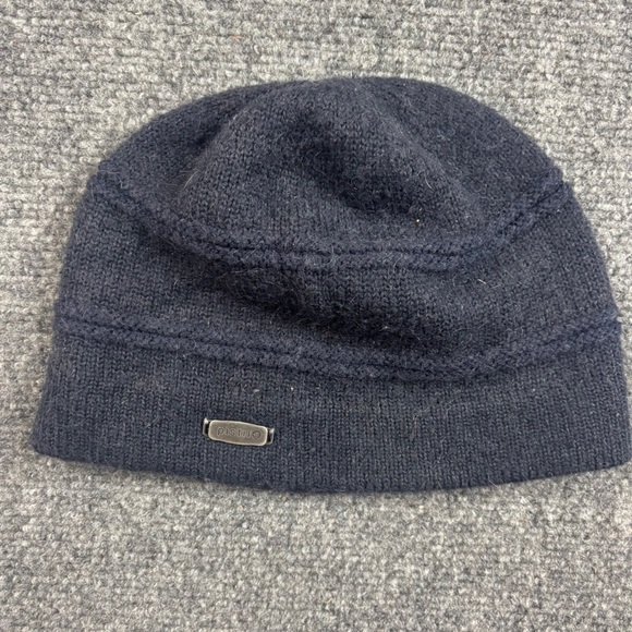 PISTIL Women’s Blue Knit Winter Beanie Wool Blend One Size Fits Most - Picture 1 of 6